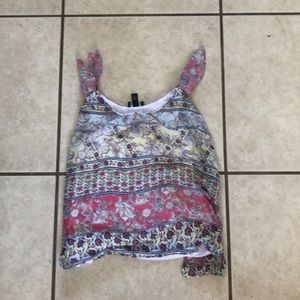 Pattern cami top